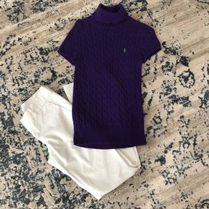 Ralph Lauren Short Sleeve Sweater